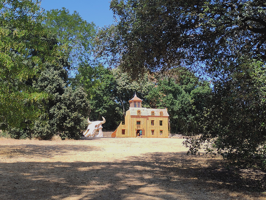 Ouverture de la villa des loups, parc de la Boucardière, Nantes